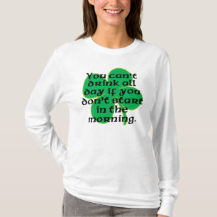 Begin 's ochtends t-shirt