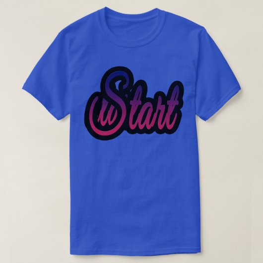 Begin T-shirt (Design voorkant)