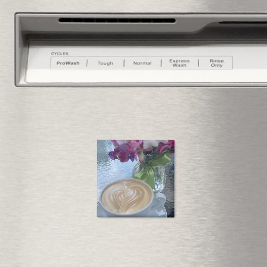 Begin uw dag met een Latte Magneet (Insitu (Vaatwasser))