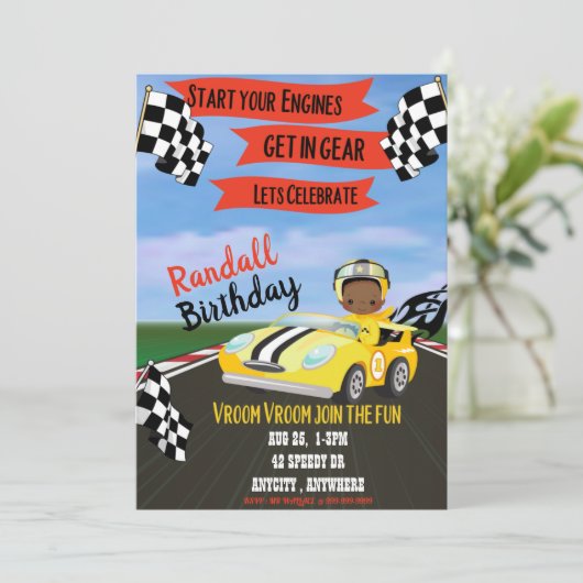 Begin uw Kaart van de Vervroeging van de Zaterdag (Staand voorkant)