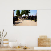 Begin van de eerste Tour de France in 1903 Poster (Keuken)