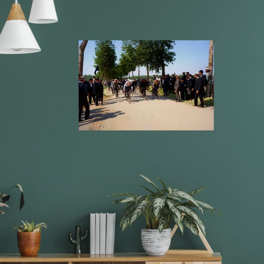 Begin van de eerste Tour de France in 1903 Poster (Woonkamer 1)