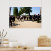 Begin van de eerste Tour de France in 1903 Poster (Keuken)