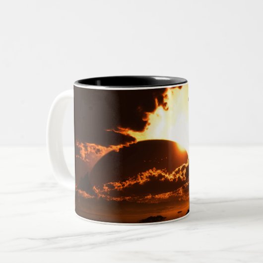 Begin van de Mok Einde (Voorkant links)