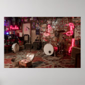 Begin van de nacht in de Juke Joint Poster (Voorkant)