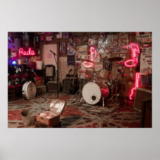 Begin van de nacht in de Juke Joint Poster