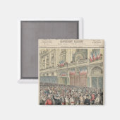 Begin van de weg magneet (Voorkant / Achterkant)