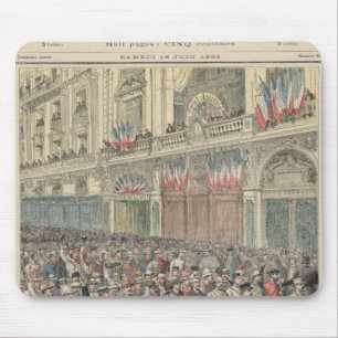 Begin van de weg muismat