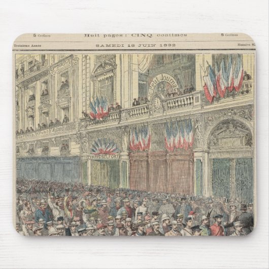 Begin van de weg muismat (Voorkant)