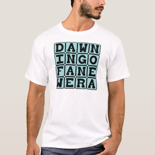 Begin van een nieuwe tijdperk, geweldig begin t-shirt (Voorkant)