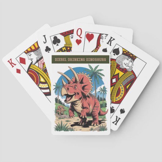 Begin van een tijdperk pokerkaarten (Achterkant)