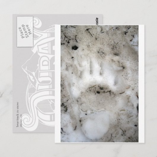 begin van het seizoen briefkaart (Voorkant / Achterkant)