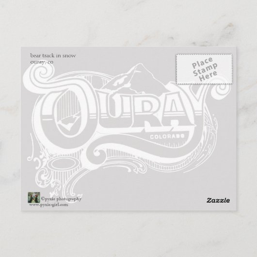 begin van het seizoen briefkaart (Achterkant)