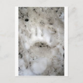 begin van het seizoen briefkaart (Voorkant)