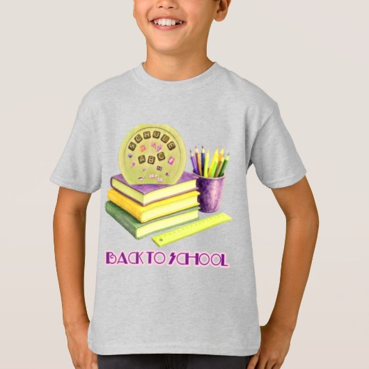begin van het semester t-shirt (Voorkant)