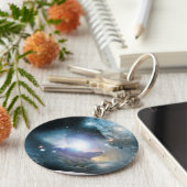 Begin van het universum sleutelhanger (Zijkant)