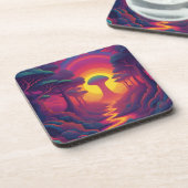 Begin van The Fall Art Bier Onderzetter (Linkerzijde)