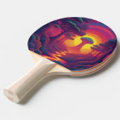 Begin van The Fall Art Tafeltennisbatje (Voorkant Gekanteld)