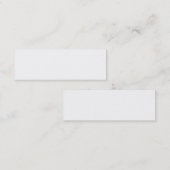 Begin vanaf Scratch! Mini Visitekaartje (Voorkant / Achterkant)