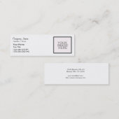 Begin vanaf Scratch! Mini Visitekaartje (Voorkant / Achterkant)