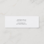 Begin vanaf Scratch! Mini Visitekaartje (Achterkant)