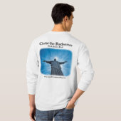 Begin vandaag nog met verkennen! - Christus de Ver T-shirt (Achterkant volledig)