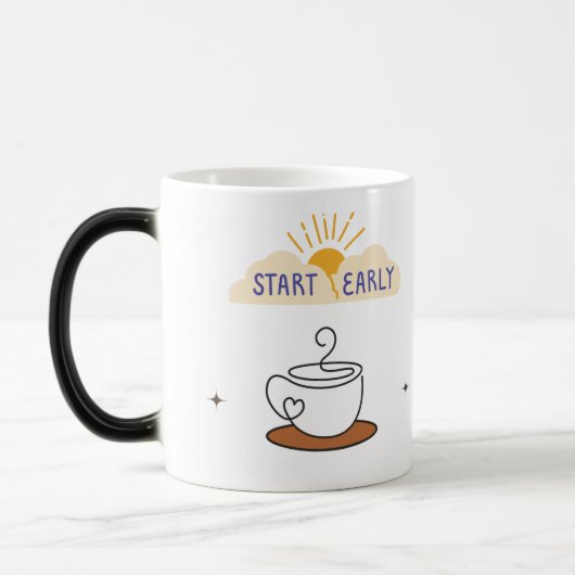 Begin vroeg met je koffie magische mok (Links)