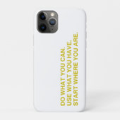 Begin Waar Je Bent Case-Mate iPhone Case (Achterkant)