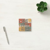 Begin waar je bent. Gebruik wat je hebt Post-it® Notes (Kantoor)