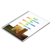 Begin waar je bent | Notitieboek voor motivatie pr (Linkerzijde)