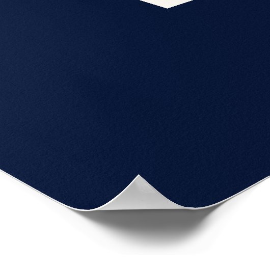 Begin waar je decoratieve typografie bent poster (Hoek)