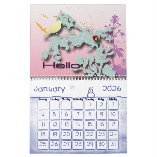 Begindatum kiezen kalender (Jan 2026)