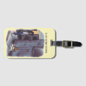 Begingstat Bagagelabel (Voorkant (horizontaal))