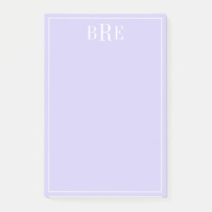 Beginletter Purper Post-it® Notes