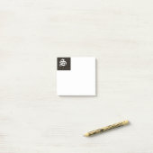 Beginletter S Geblokte Post-It Notities Post-it® Notes (Op bureau)