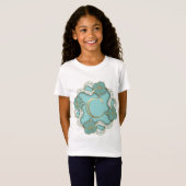 Beginletter van het alfabet t-shirt (Voorkant volledig)