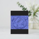 Beginnen? Einde? Oneindigheid? Briefkaart (Staand voorkant)