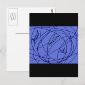 Beginnen? Einde? Oneindigheid? Briefkaart (Voorkant / Achterkant)