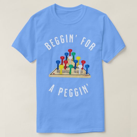 Beginnen met een peggin t-shirt (Design voorkant)