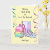 Beginnen met het stimuleren van de middelbare scho kaart (Gele Bloem)