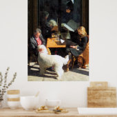 BEGINNEN ONDER $20 - Uit eten met het gezin Poster (Keuken)
