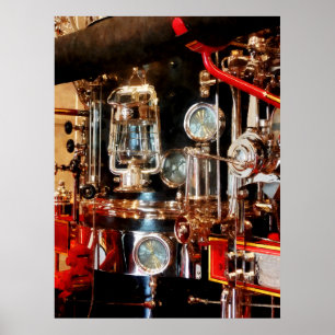 BEGINNEND ONDER $20 Lantaarn & Gauges op Brandweer Poster