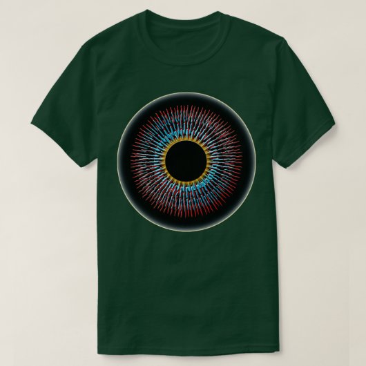 Beginnend psychedelisch kunstwerk t-shirt (Design voorkant)