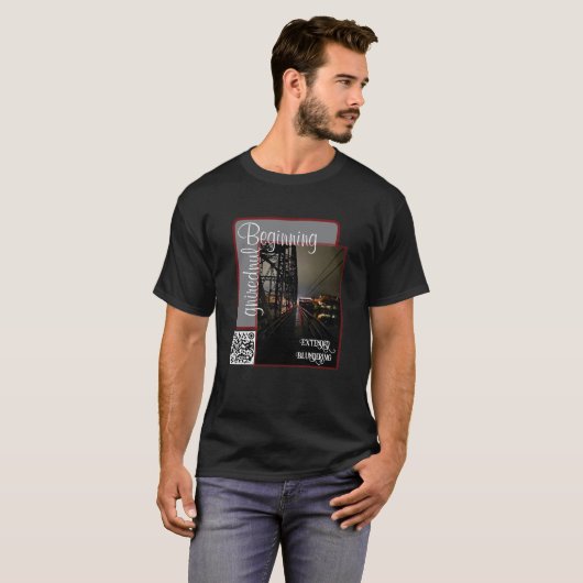 Beginnend stuntelend band T-shirt (Voorkant volledig)