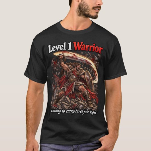 Beginner Krijger T-shirt (Voorkant)