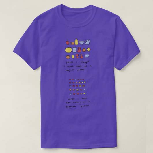 Beginner Potter Dreams Variant Perfect Gift T-shirt (Design voorkant)