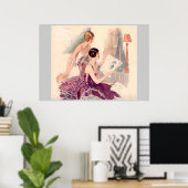 Beginners circa 1920's Vintage Poster (Thuiskantoor)