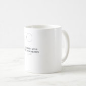 Beginnersmentaliteit — Zen koffiemok (Voorkant rechts)