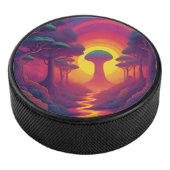 Beginning of The Fall Art Hockey Puck (3/4)