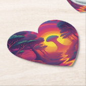 Beginning of The Fall Art Kartonnen Onderzetters (Gekanteld)